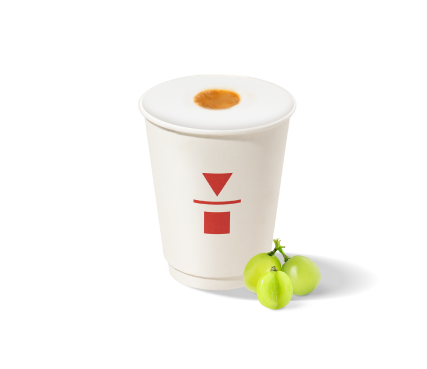 晴天玫瑰葡萄拿铁